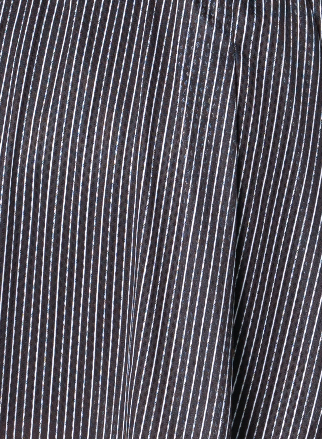 High Waist Pinstripe Skirt - Image 6
