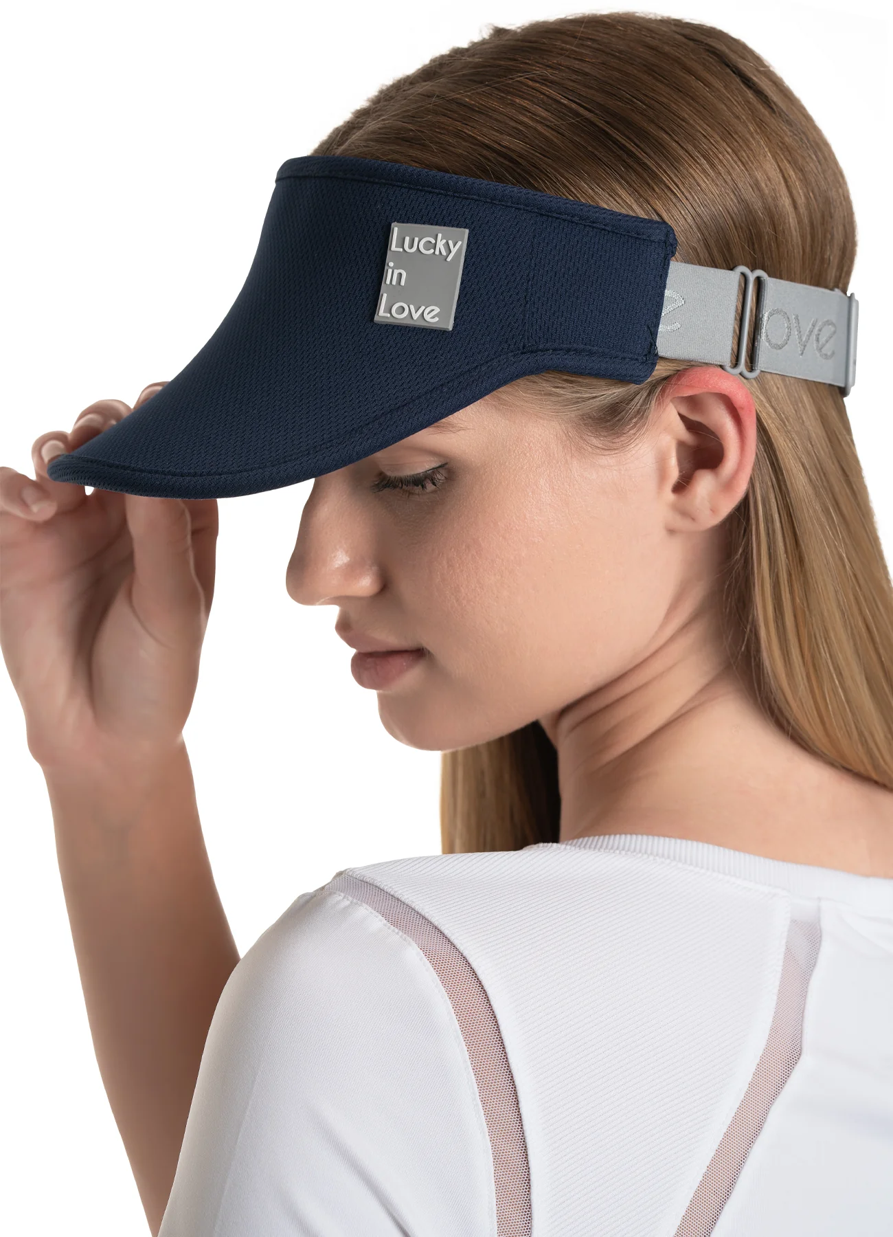 Lucky Logo Stretch Visor - Image 4