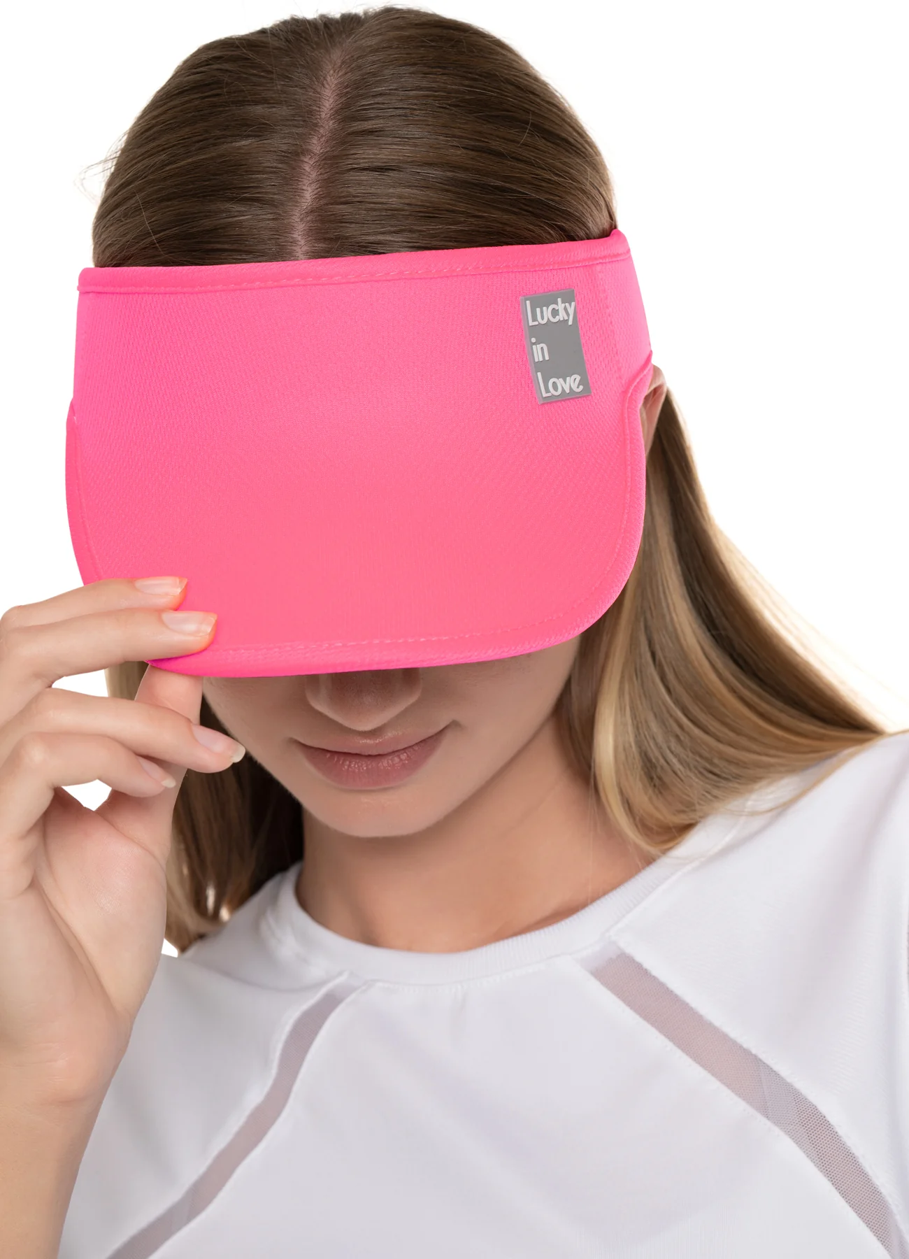 Lucky Logo Stretch Visor - Image 3