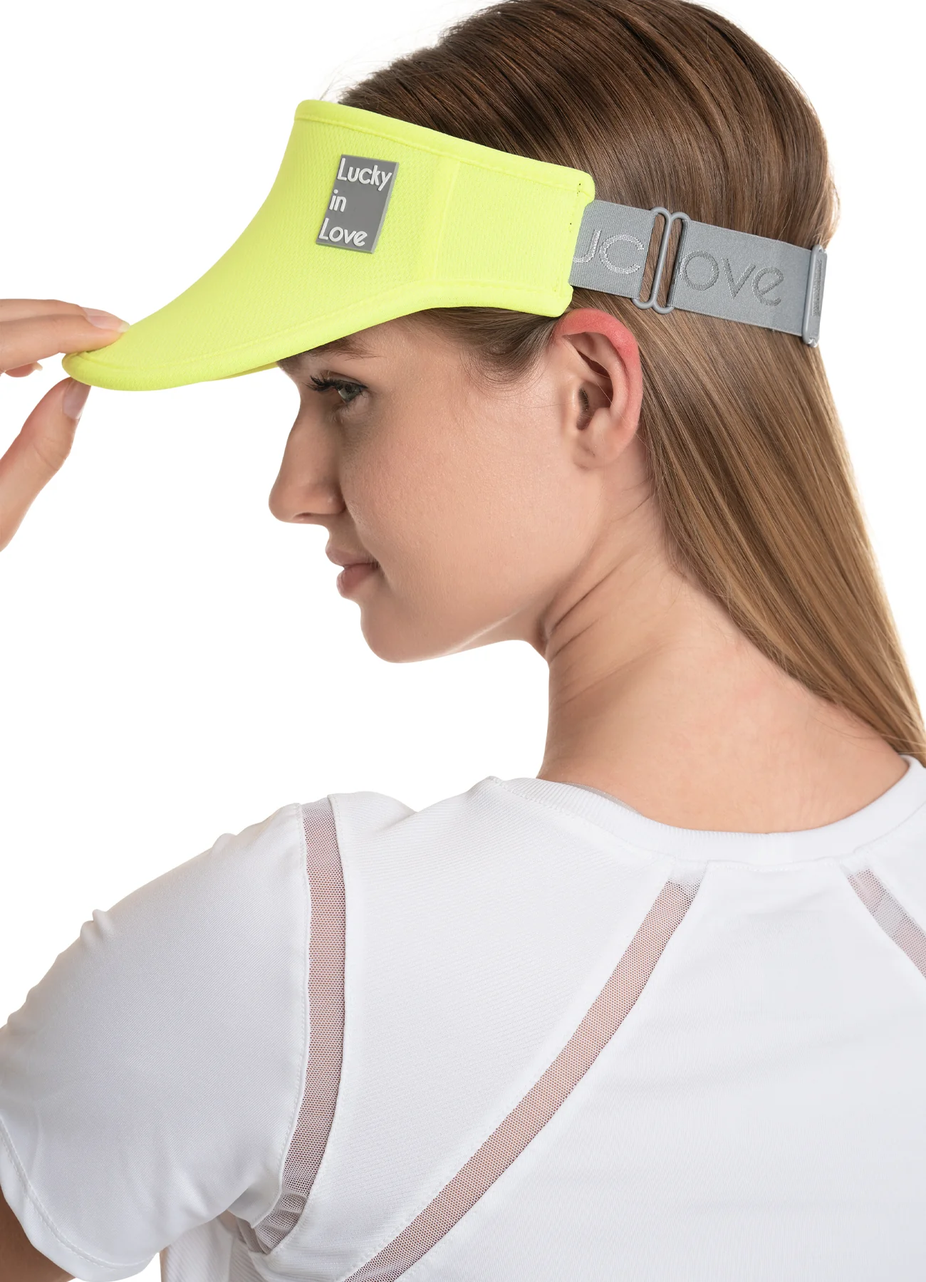 Lucky Logo Stretch Visor - Image 2