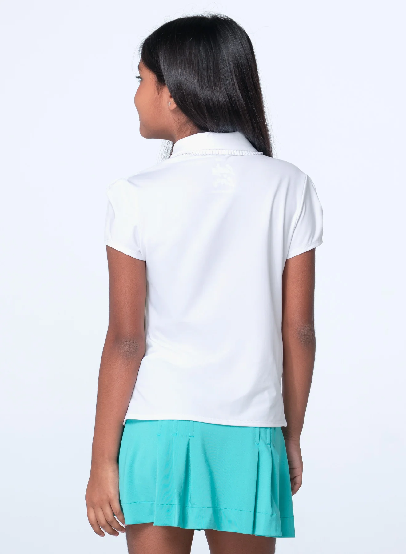 Pleated Polo Short Sleeve - Image 3