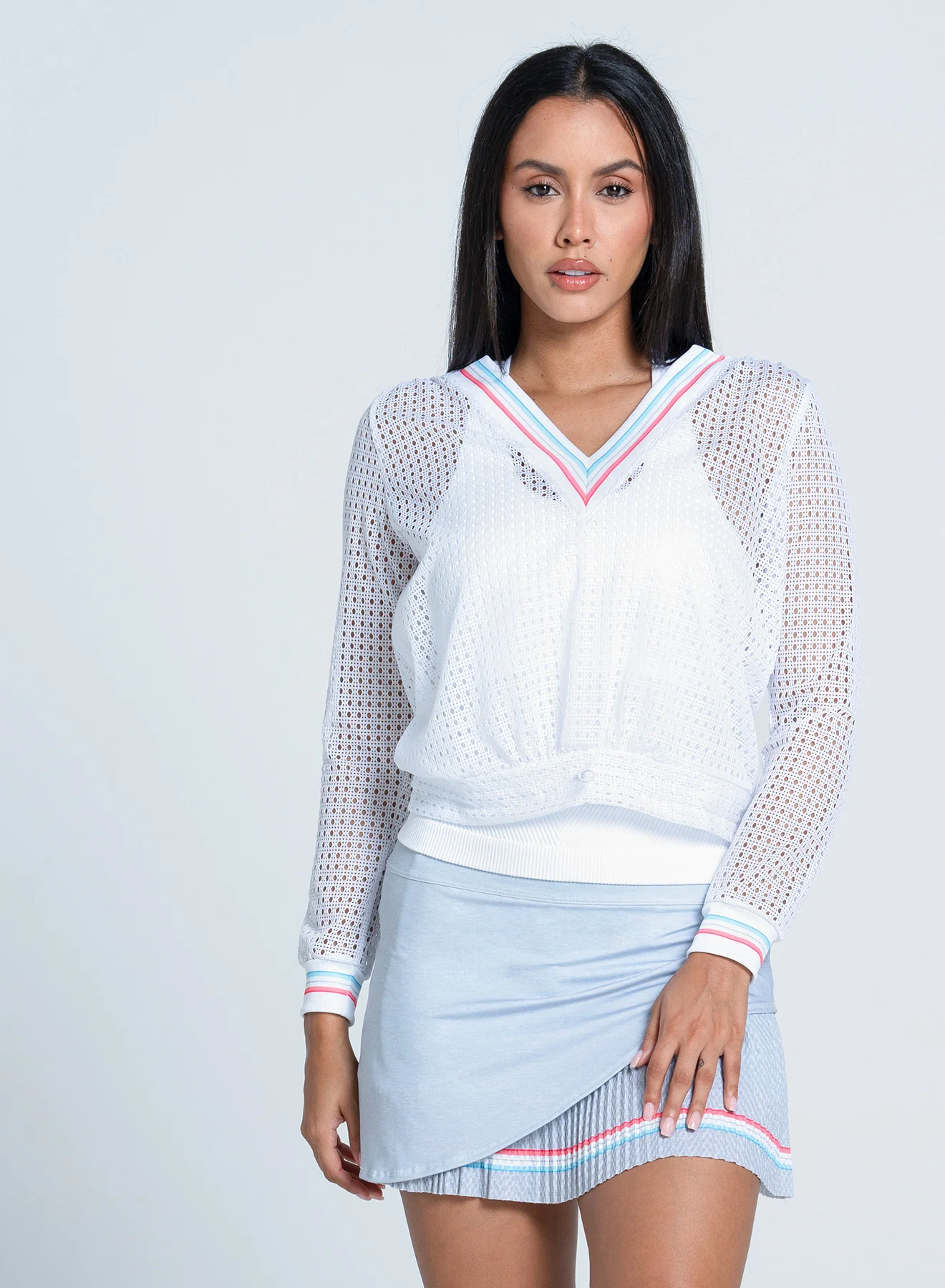 Retro Stripe Pullover